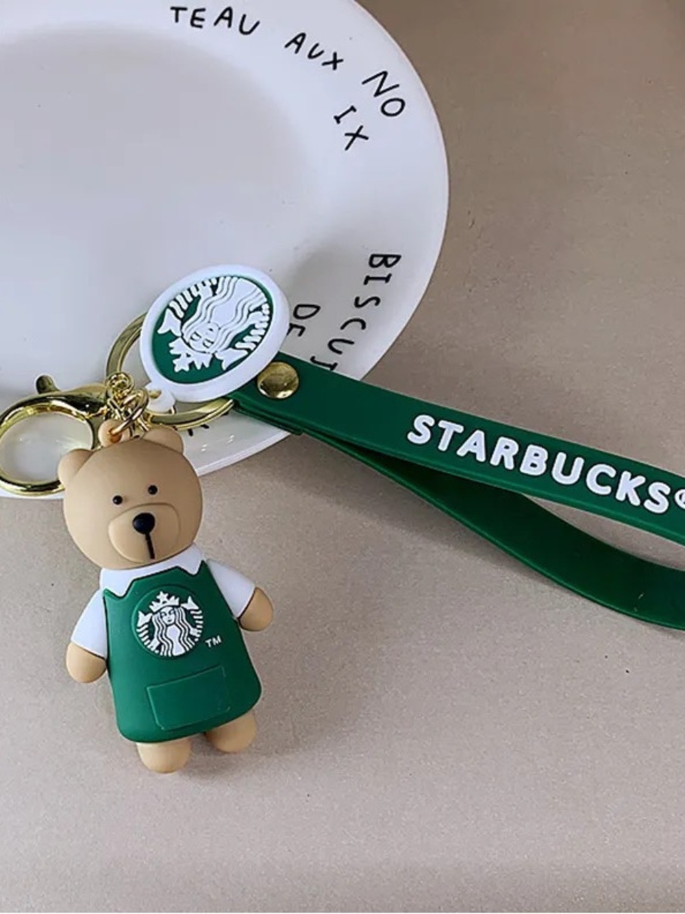 Starbucks Style Drink Cup Keychain Pendant Piece - Picture 6 of 12